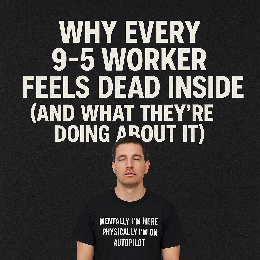 Why Every 9-5 Worker Feels Dead Inside (And What They're Doing About It