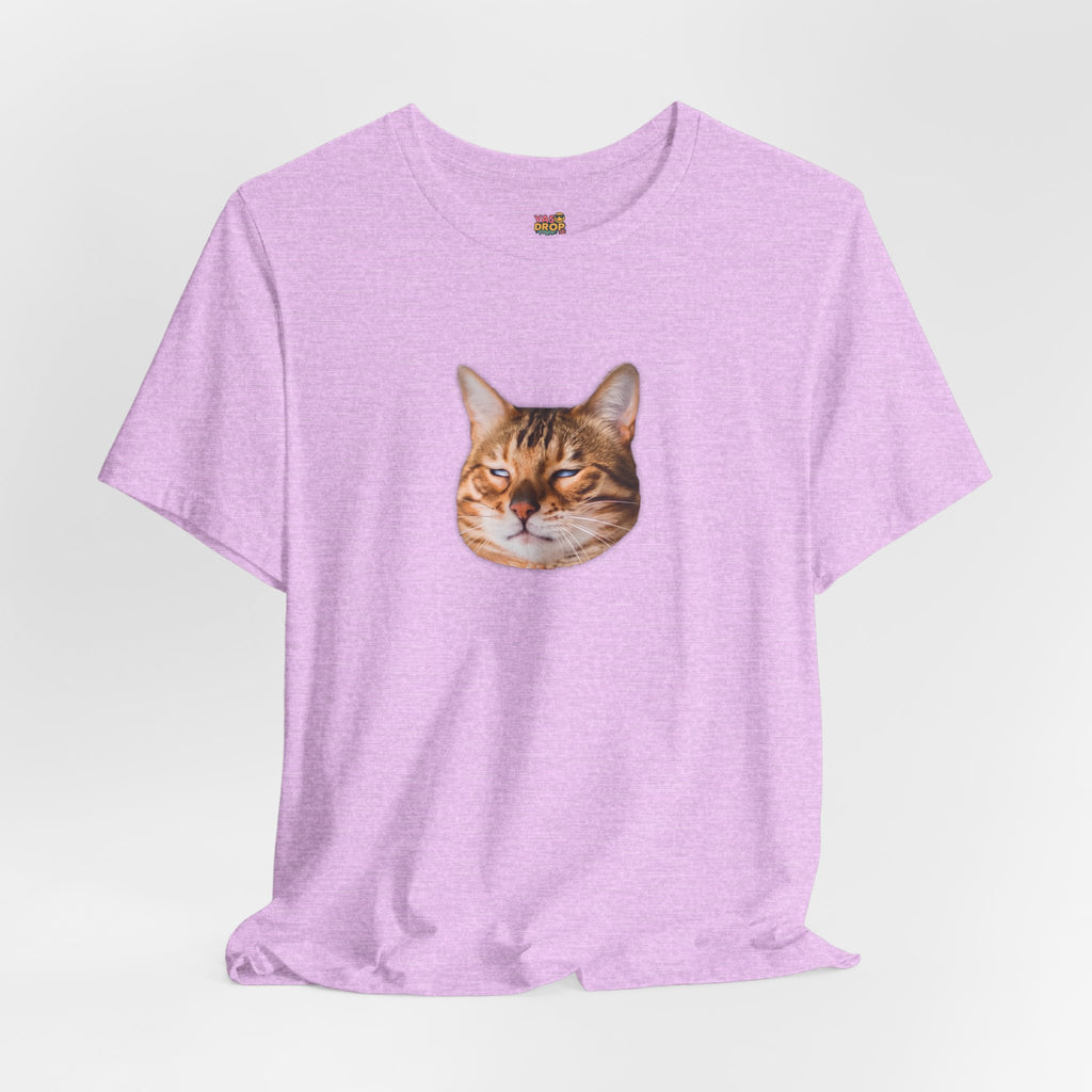 The Judgemental Cat Graphic Tee | Aesthetic Streetwear Top