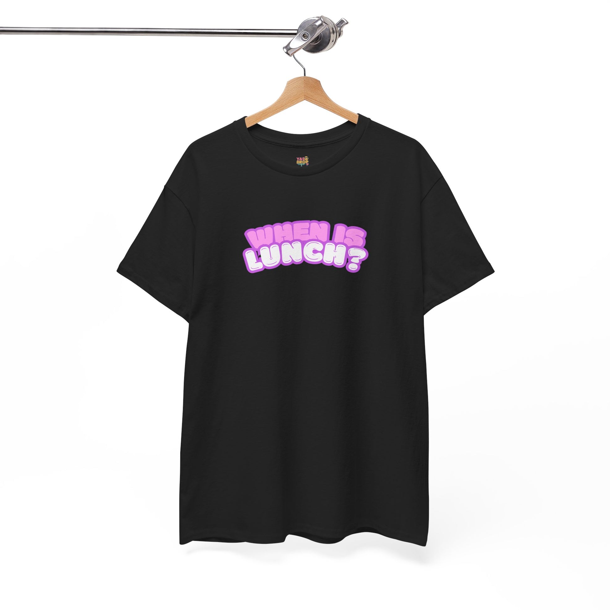 When Is Lunch? - The "Priorities" Heritage T-Shirt