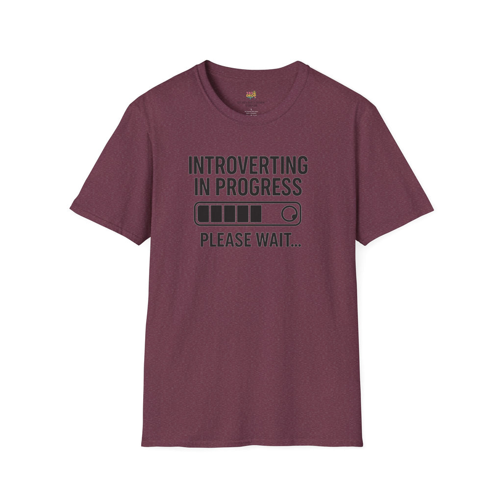 Introverting in Progress – Loading Bar Tee