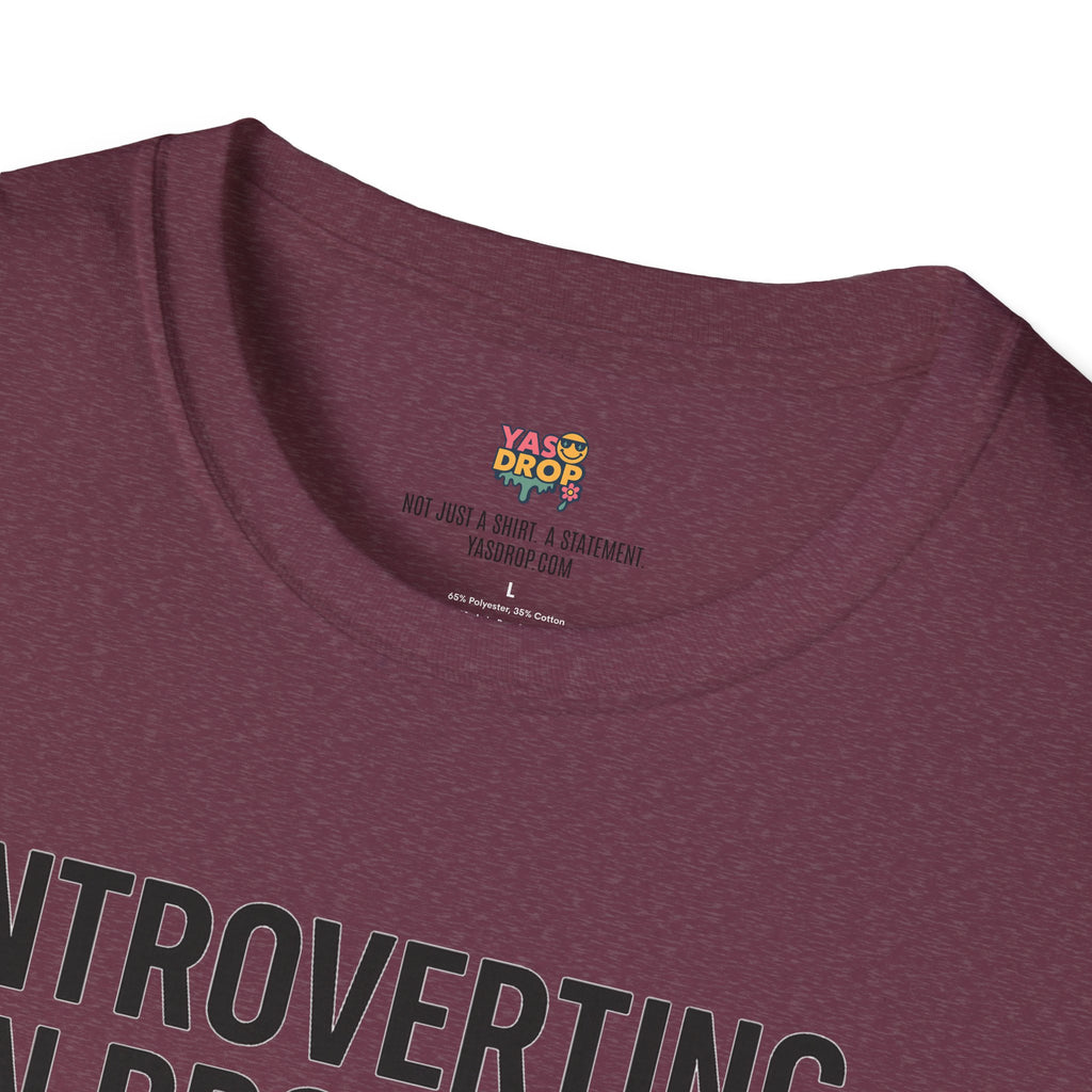 Introverting in Progress – Loading Bar Tee