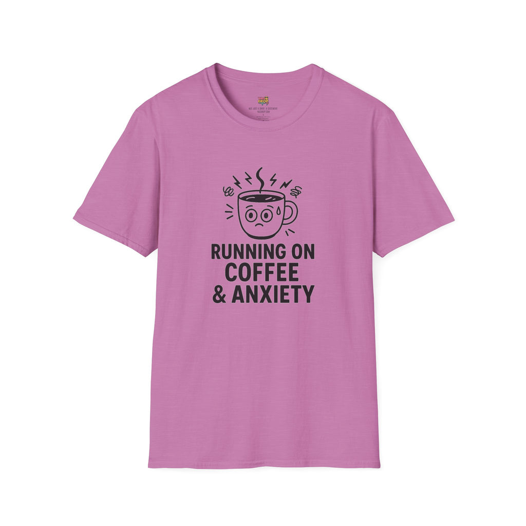 RUNNING ON COFFEE & ANXIETY TEE