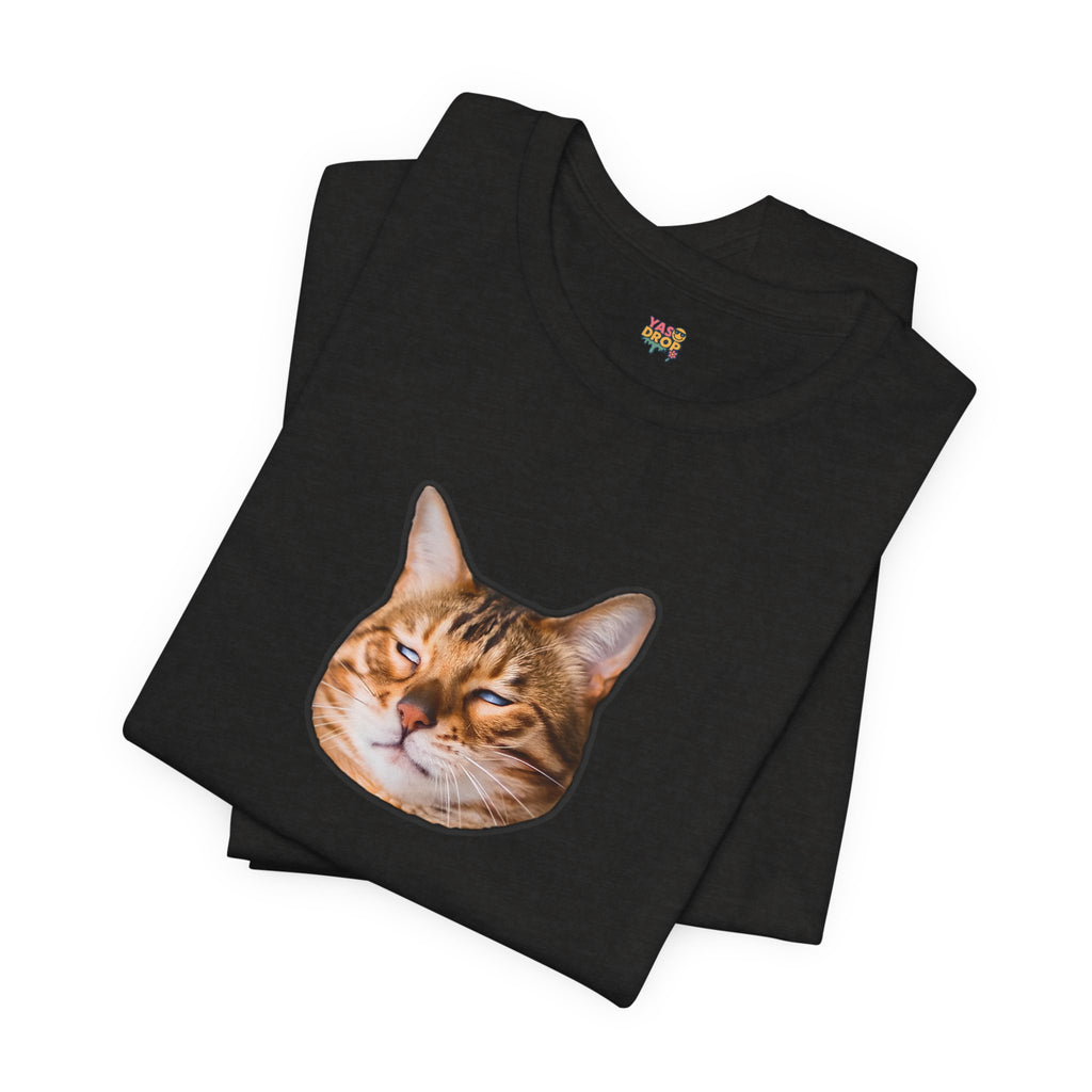 The Judgemental Cat Graphic Tee | Aesthetic Streetwear Top