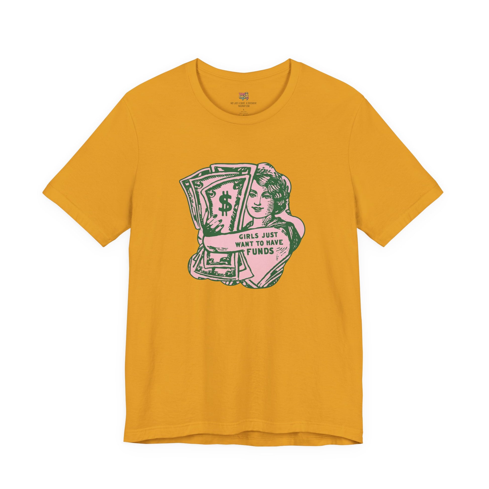 Chase the Cash, Ditch the Drama: The Iconic Funds Tee!