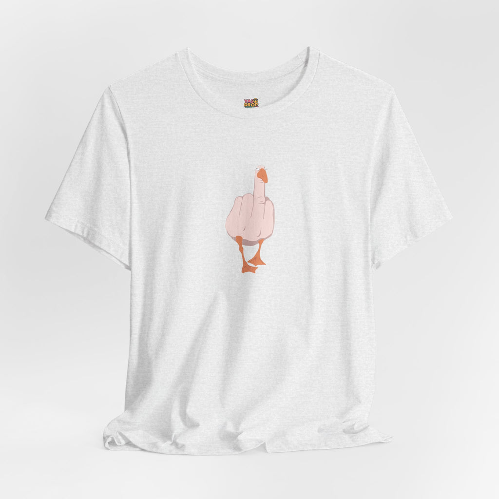 The "Unbothered" Ironic Duck Graphic Tee - Funny Chaotic Streetwear Graphic T-Shirt