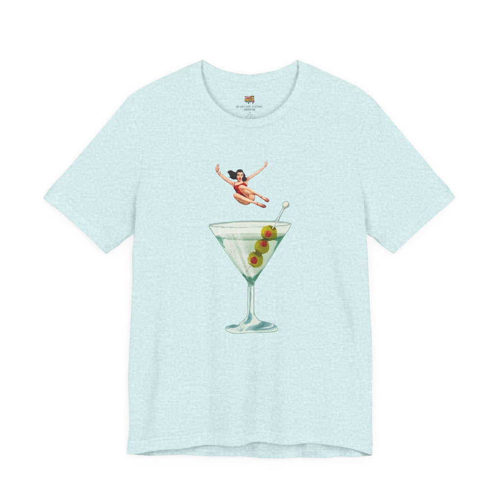 Dirty Martini Girl Graphic Tee - Retro Aesthetic Streetwear T-Shirt