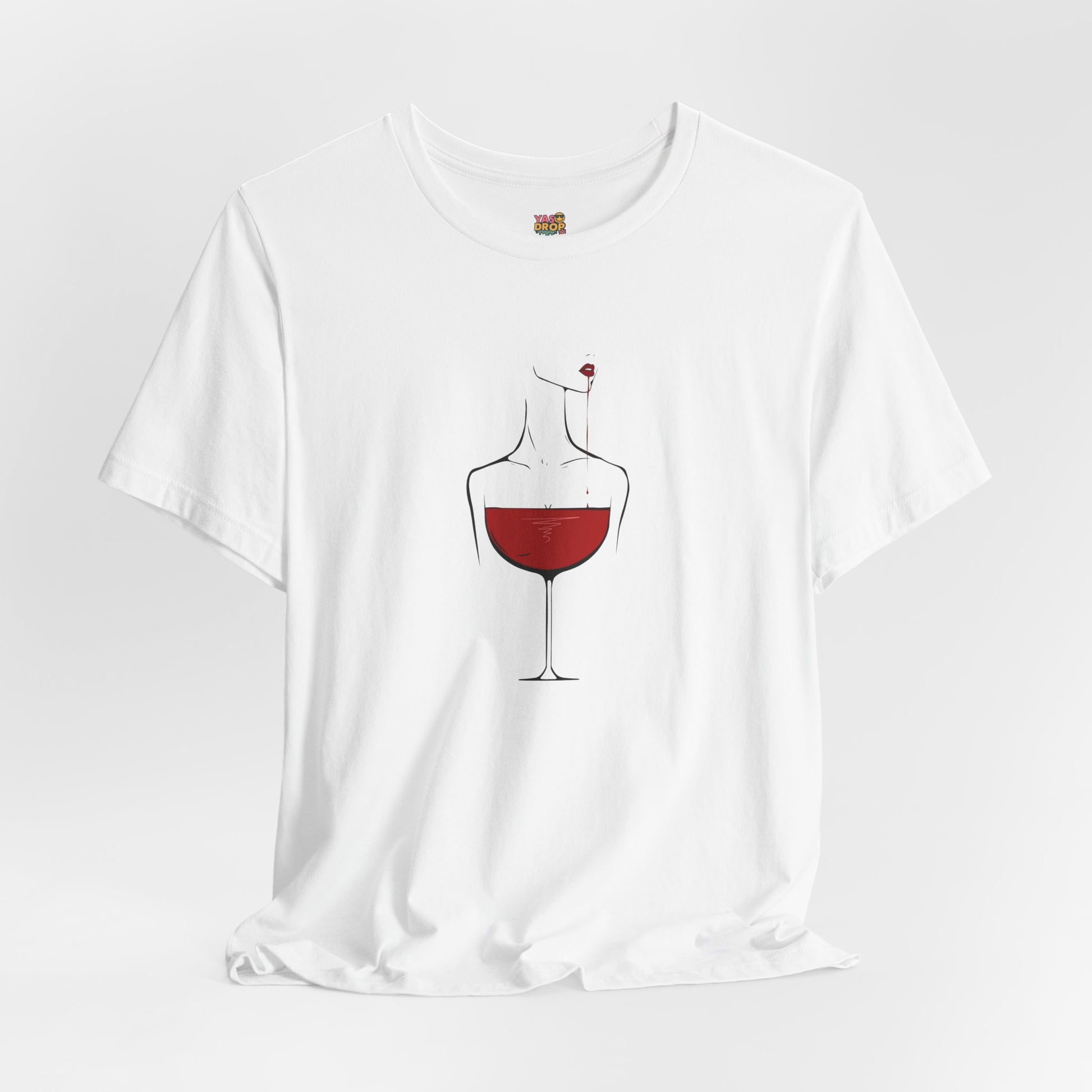 Pour Decisions Premium Graphic Tee – Minimalist Wine Aesthetic Streetwear