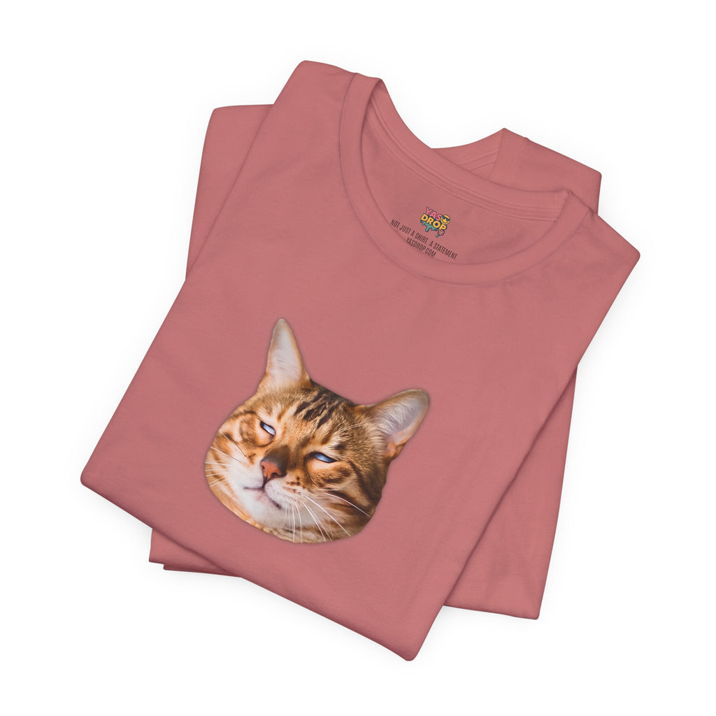 The Judgemental Cat Graphic Tee | Aesthetic Streetwear Top