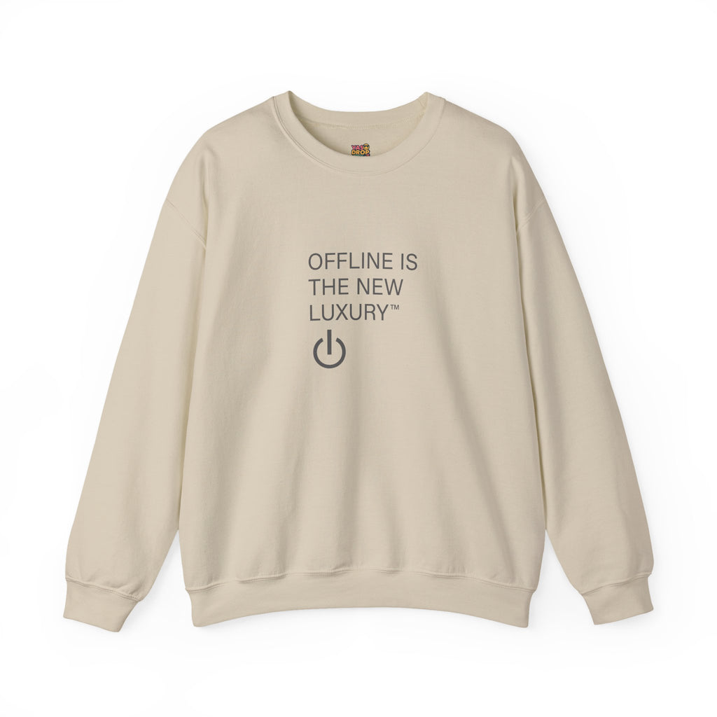 Offline Is The New Luxury Sweatshirt – Minimalist Techwear Statement