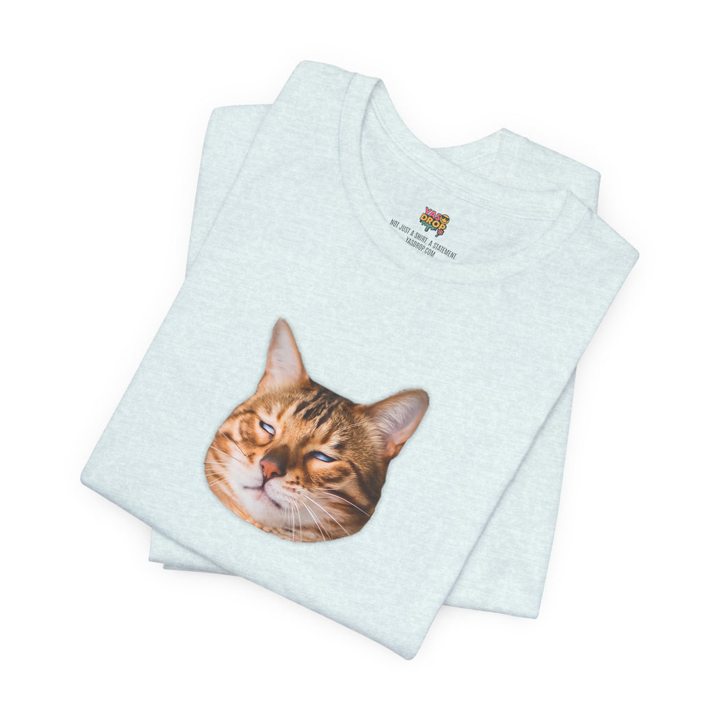 The Judgemental Cat Graphic Tee | Aesthetic Streetwear Top