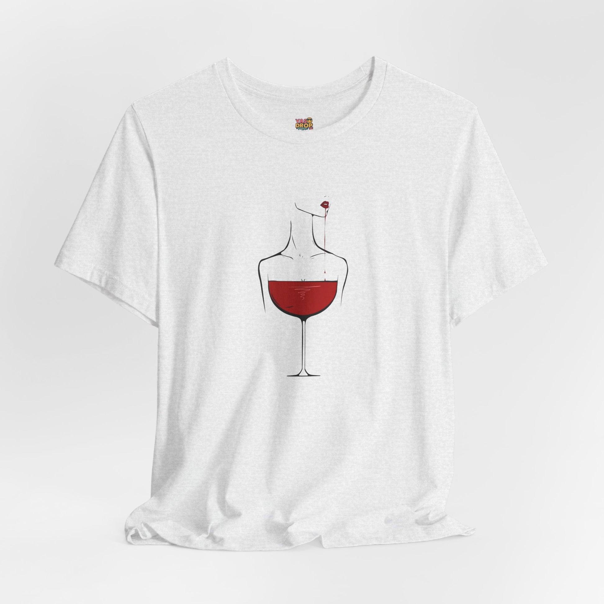 Pour Decisions Premium Graphic Tee – Minimalist Wine Aesthetic Streetwear