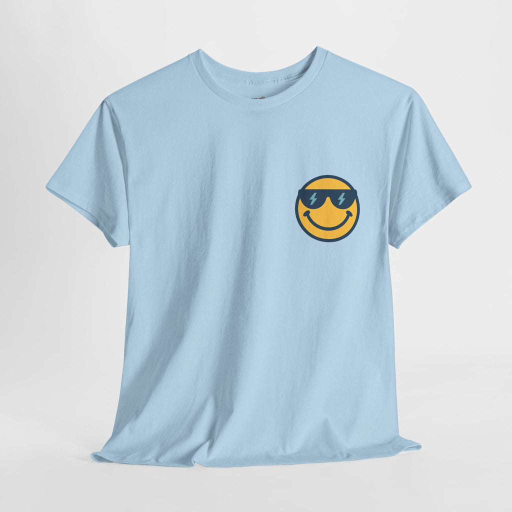 The YASDROP Smiley Swirl Tee