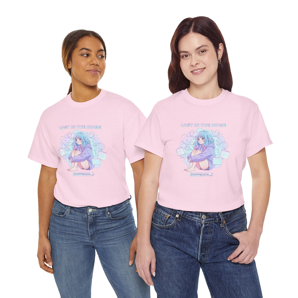 Lost in the Noise: Anime Overwhelm & Buffering Tee