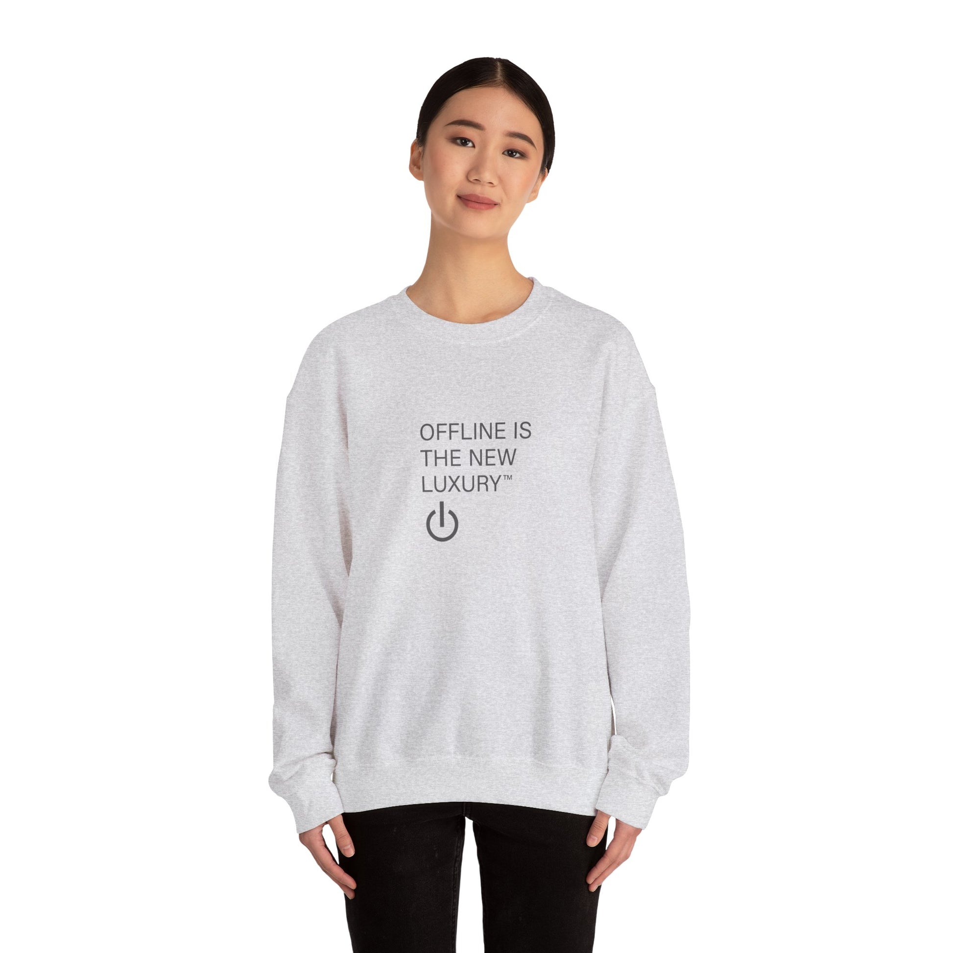 Offline Is The New Luxury Sweatshirt – Minimalist Techwear Statement