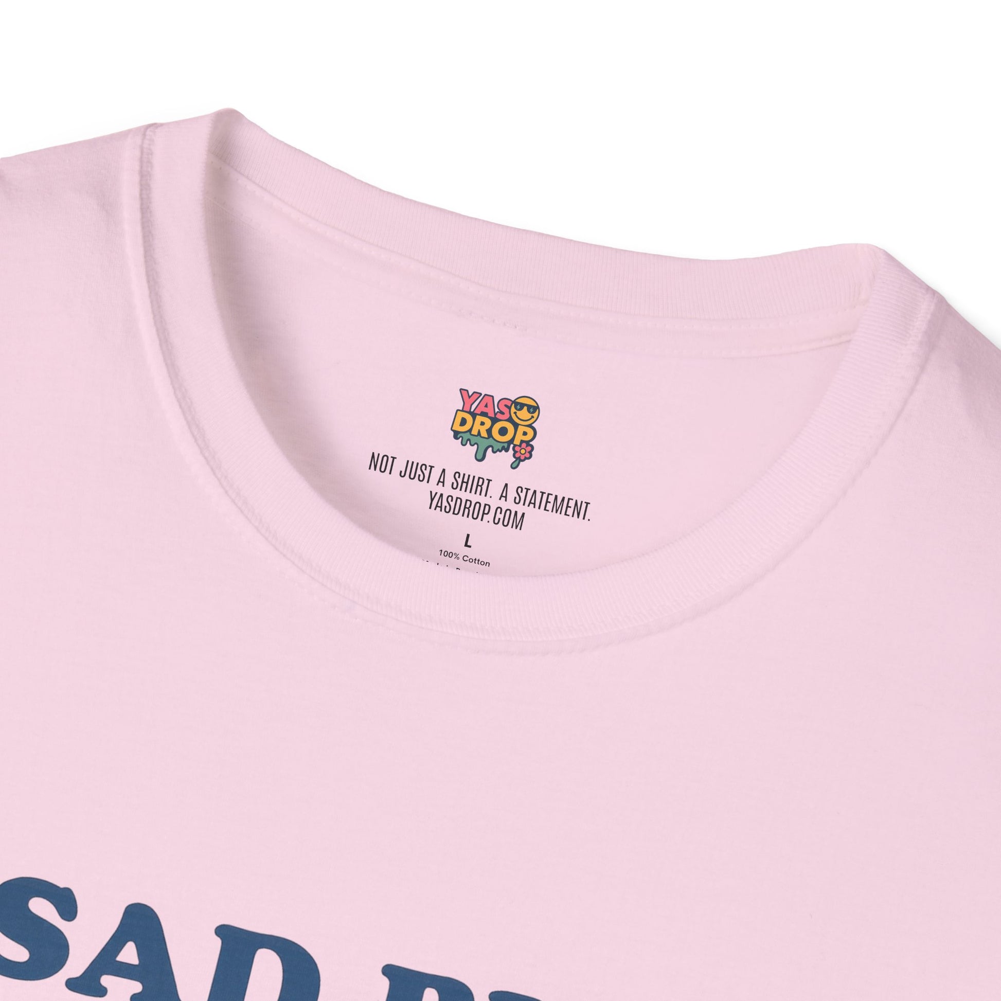 Sad But Still Serving T-Shirt | Relatable Digital Burnout Graphic Tee – YASDROP