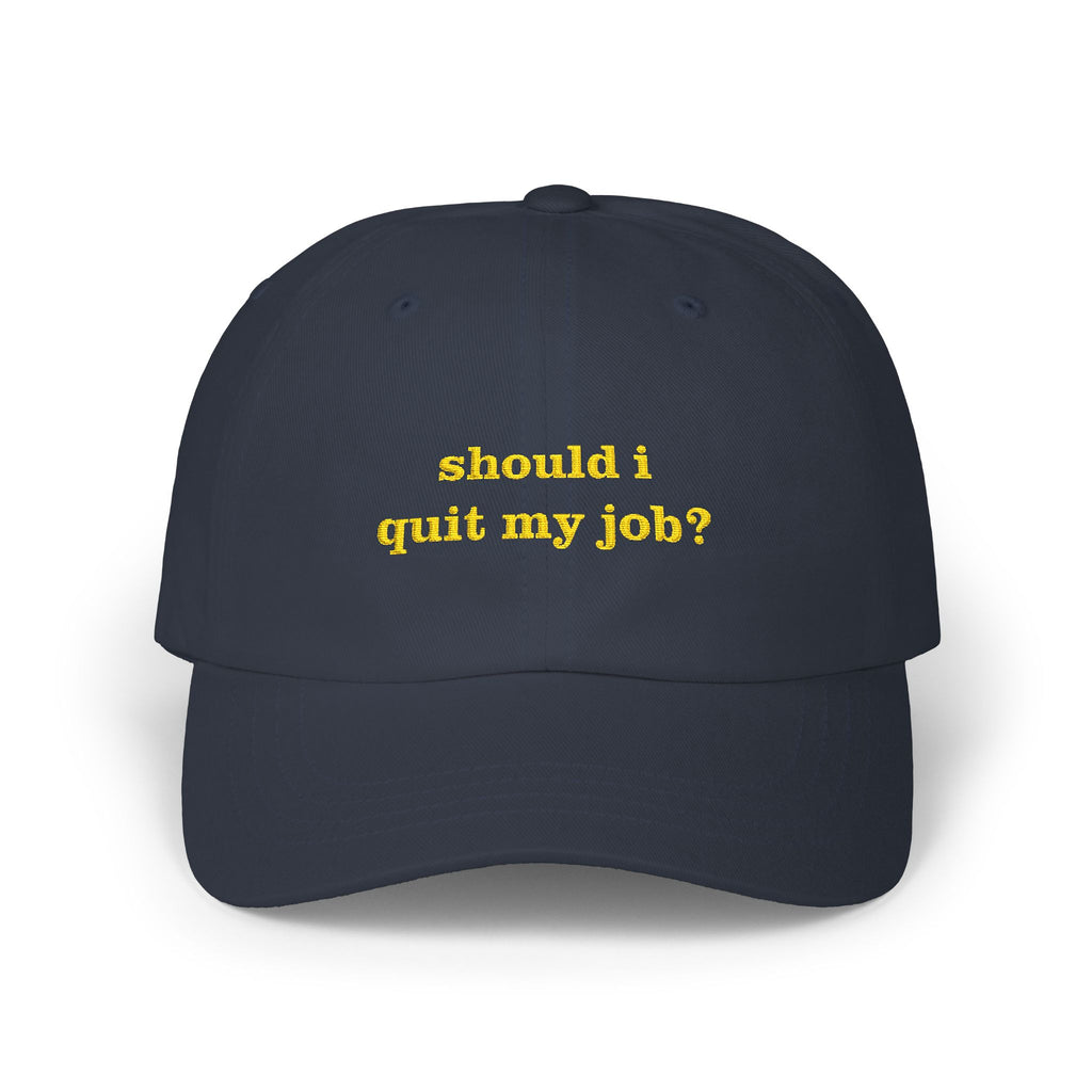 Premium Quality The "Corporate Crisis" Embroired Dad Hat