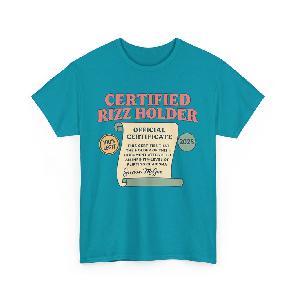 Certified Rizz Holder™ Tee – Official Drip of Charisma