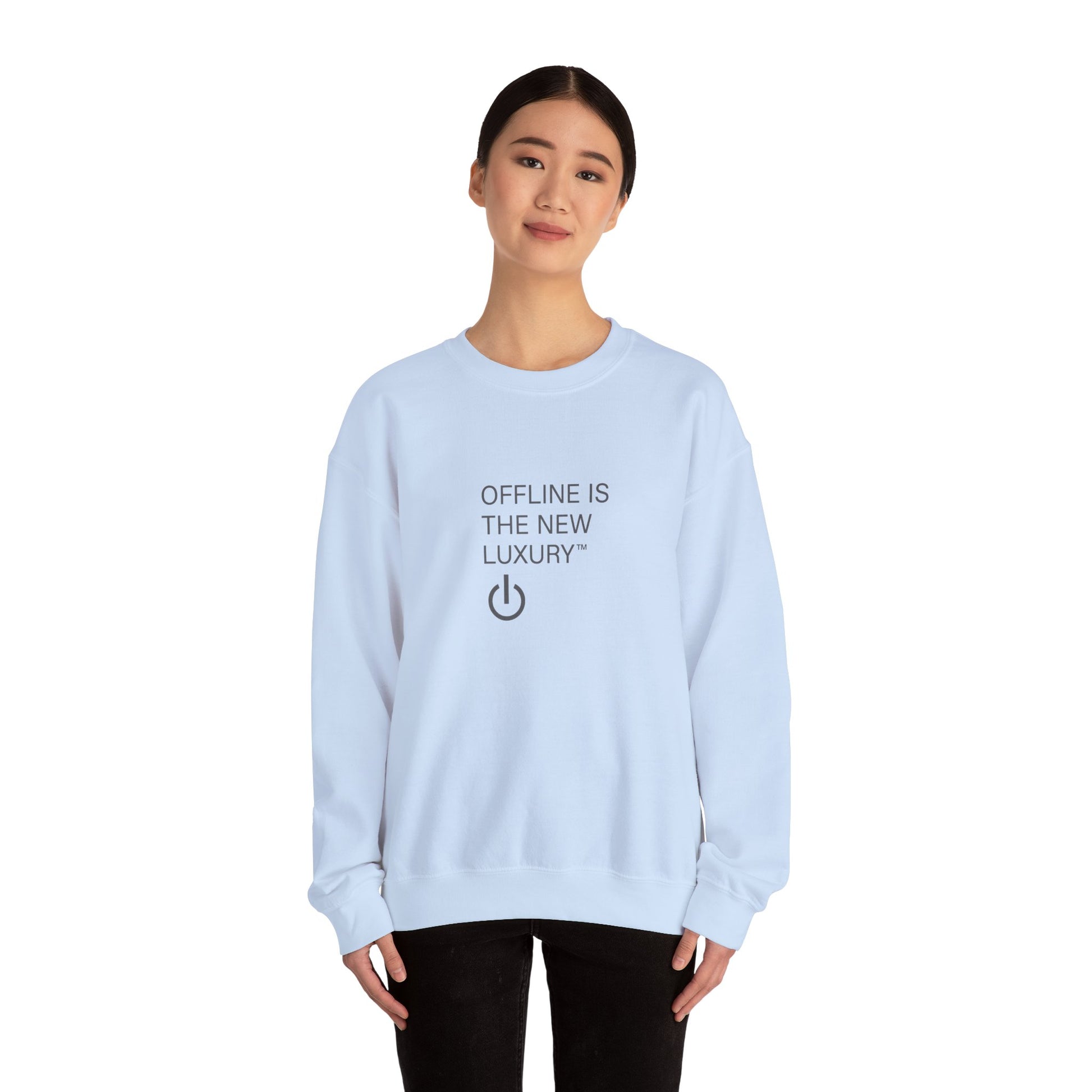 Offline Is The New Luxury Sweatshirt – Minimalist Techwear Statement
