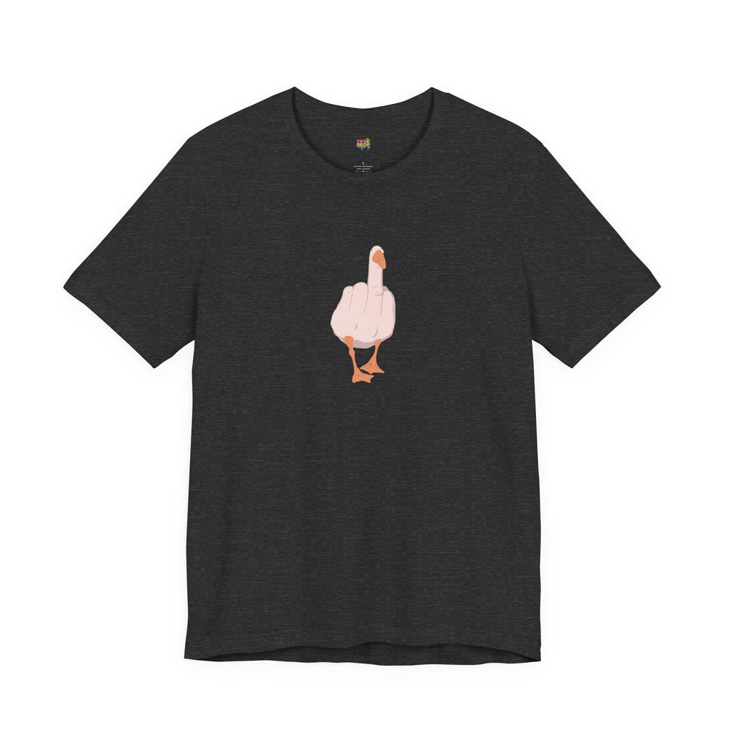 The "Unbothered" Ironic Duck Graphic Tee - Funny Chaotic Streetwear Graphic T-Shirt
