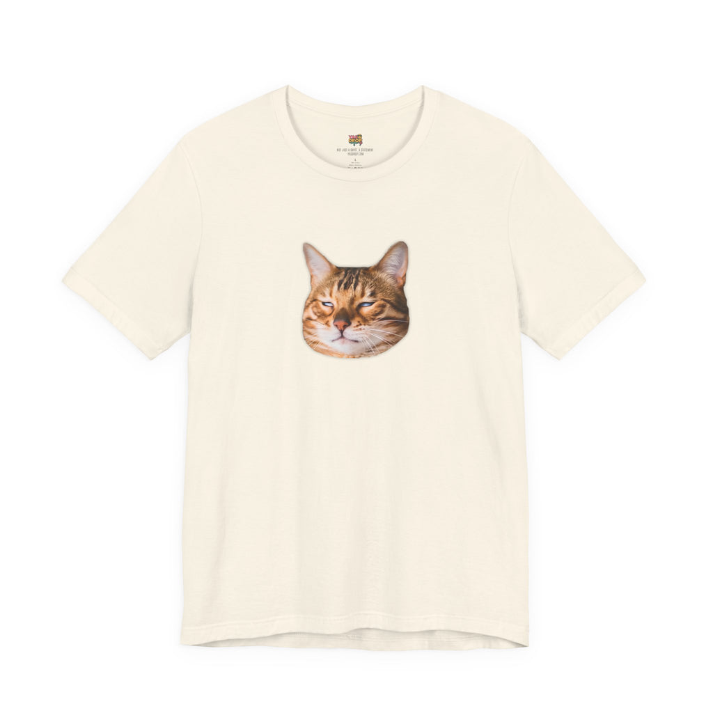 The Judgemental Cat Graphic Tee | Aesthetic Streetwear Top