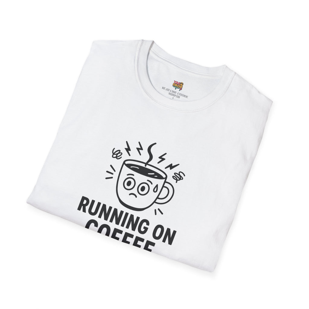 RUNNING ON COFFEE & ANXIETY TEE