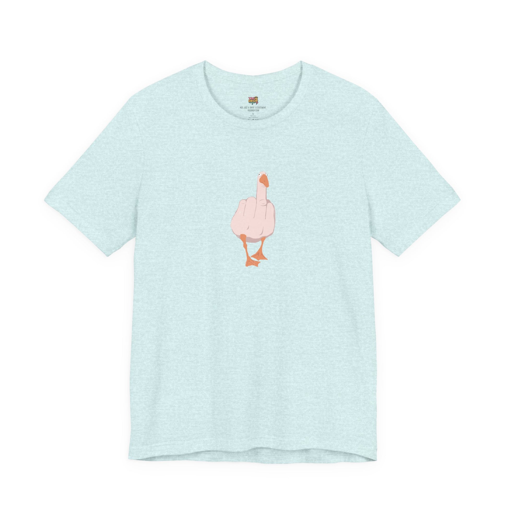 The "Unbothered" Ironic Duck Graphic Tee - Funny Chaotic Streetwear Graphic T-Shirt
