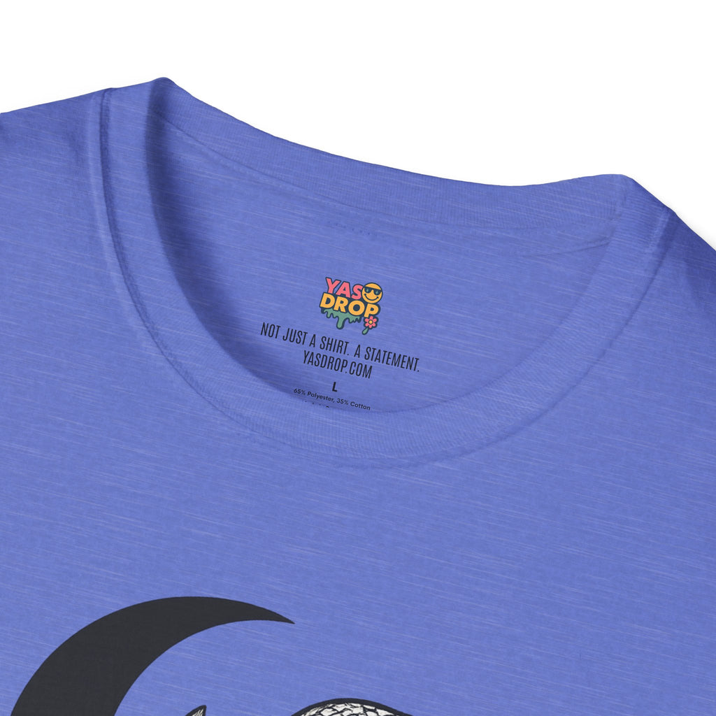 Botanic Serpent T-Shirt – Dark Floral Snake Graphic for Moonchild Energy