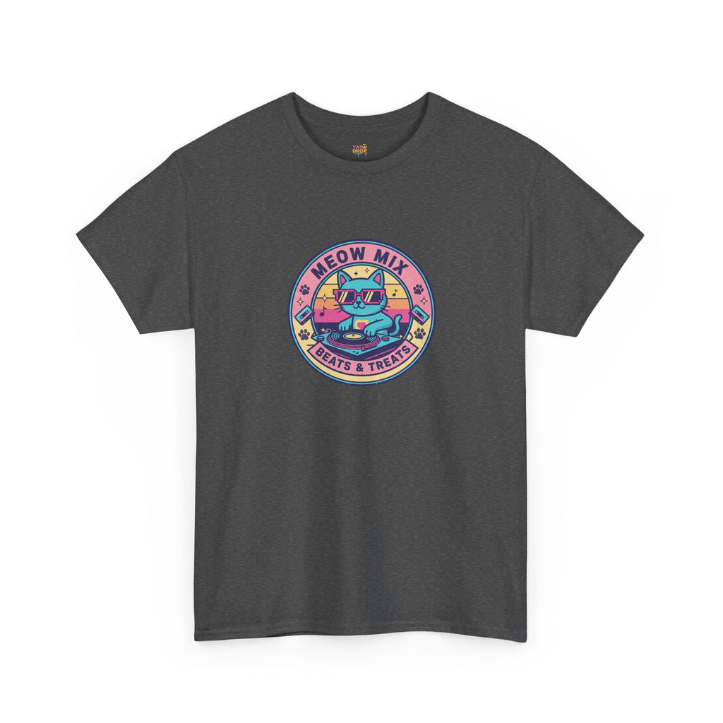 Meow Mix: Beats & Treats Retro DJ Cat Tee