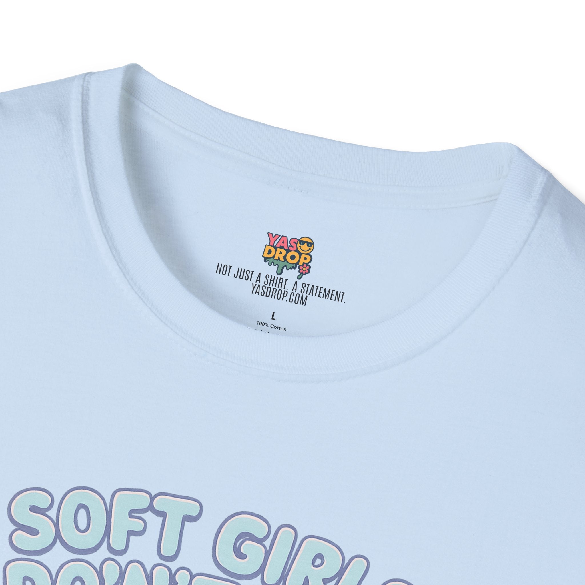 Soft Girls Don't Cry T-Shirt | Aesthetic Sadcore Tee for