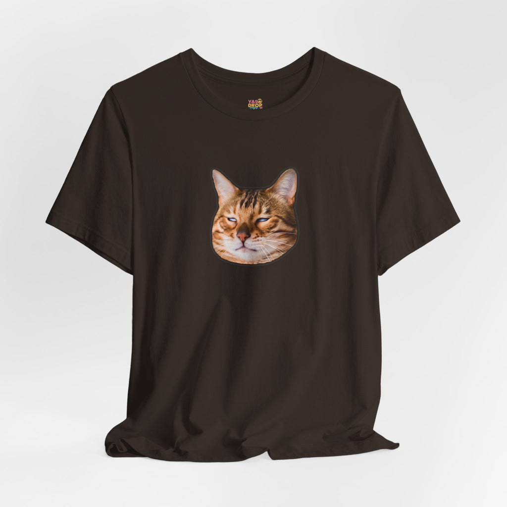 The Judgemental Cat Graphic Tee | Aesthetic Streetwear Top