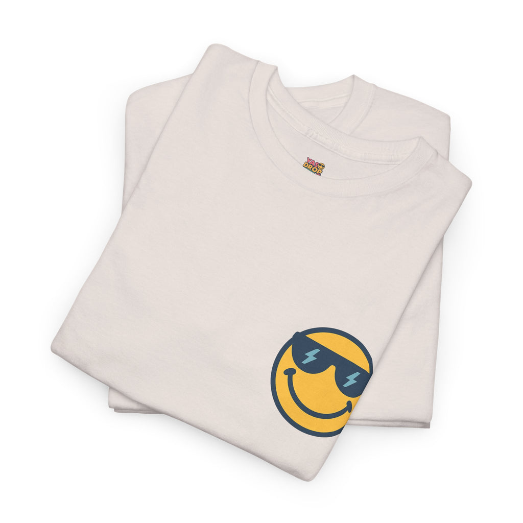 The YASDROP Smiley Swirl Tee