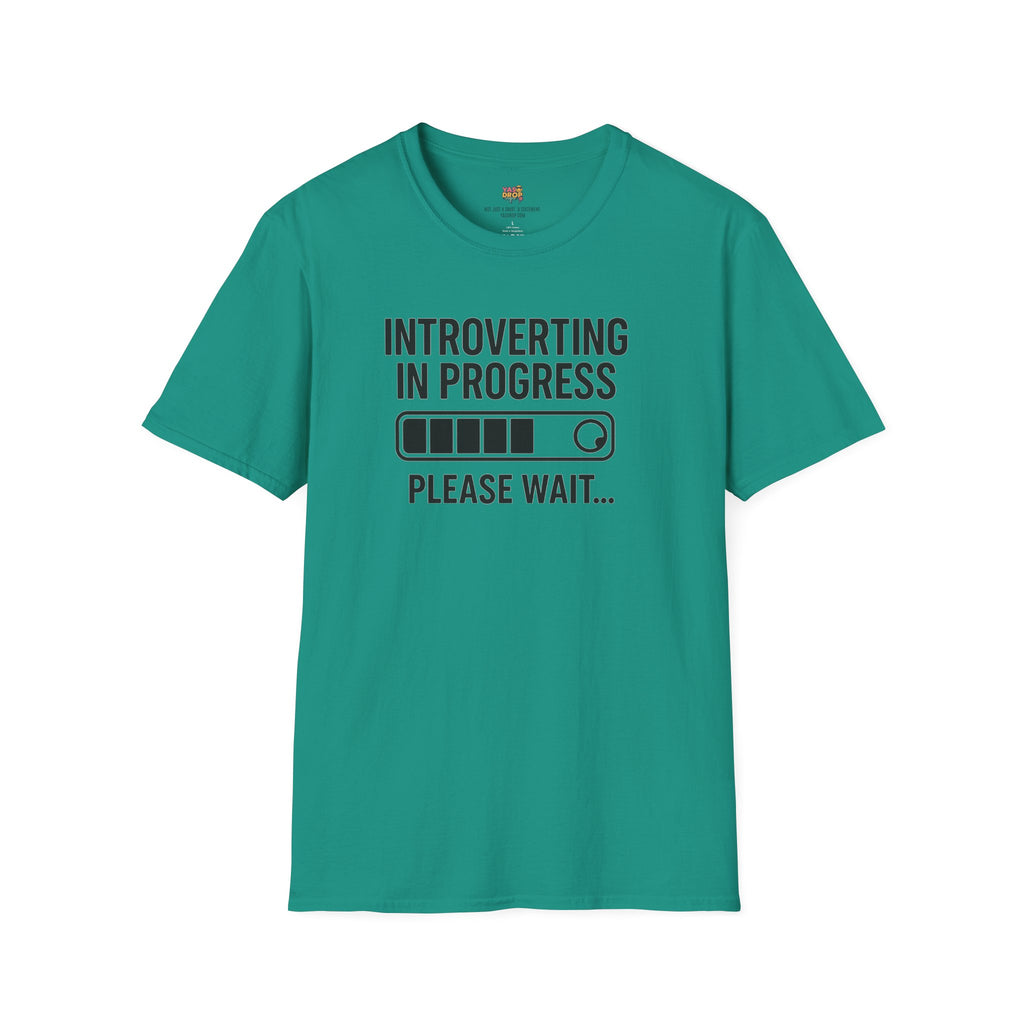 Introverting in Progress – Loading Bar Tee