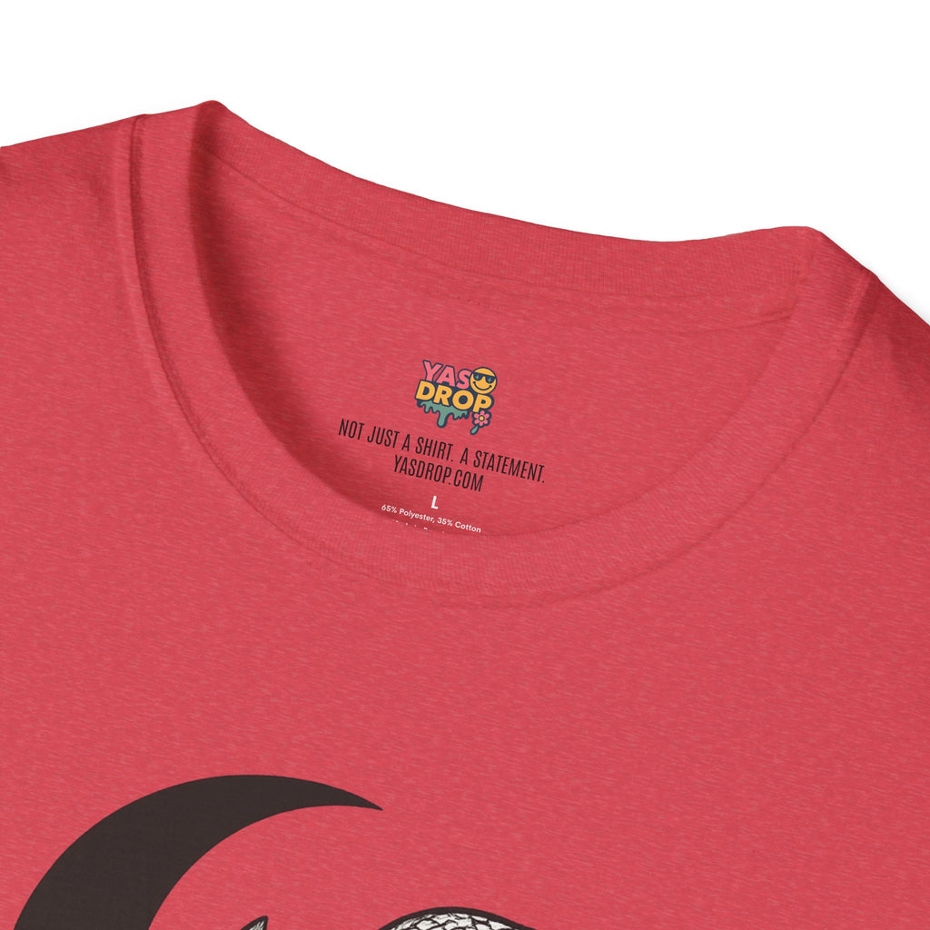 Botanic Serpent T-Shirt – Dark Floral Snake Graphic for Moonchild Energy
