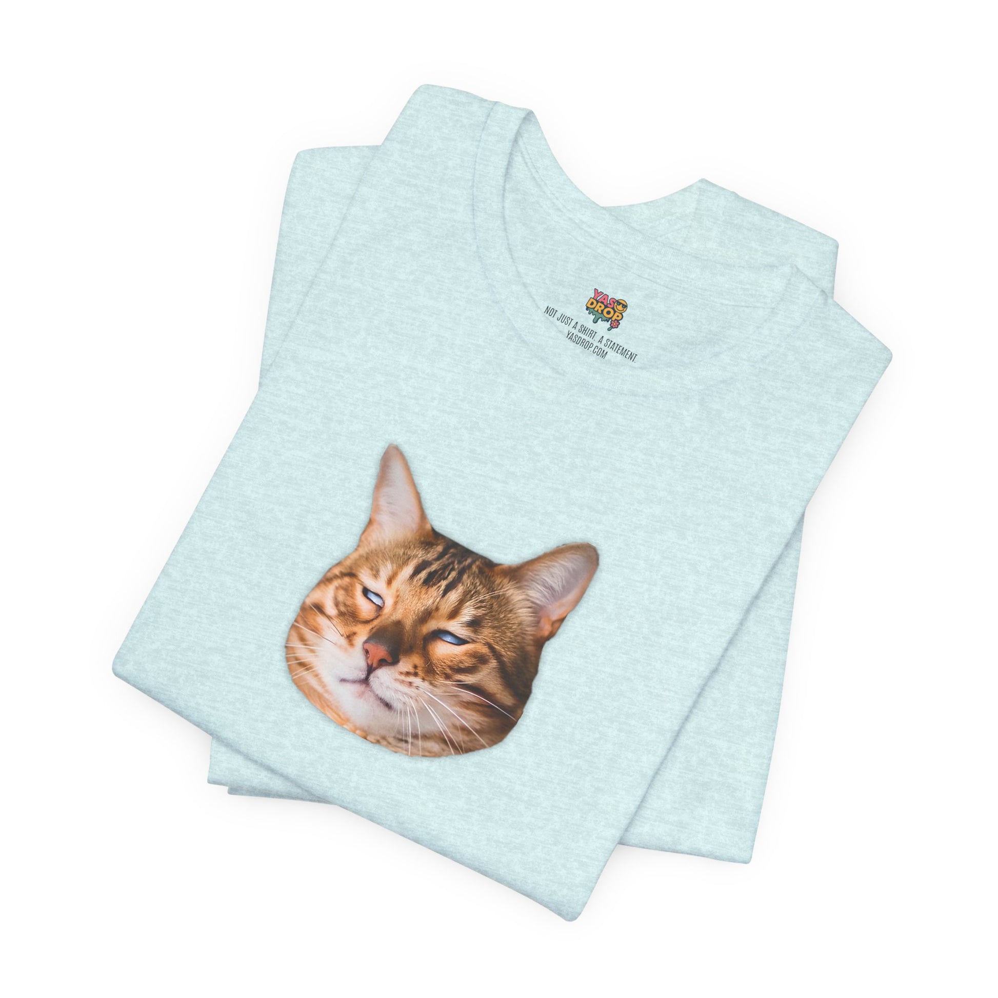 The Judgemental Cat Graphic Tee | Aesthetic Streetwear Top