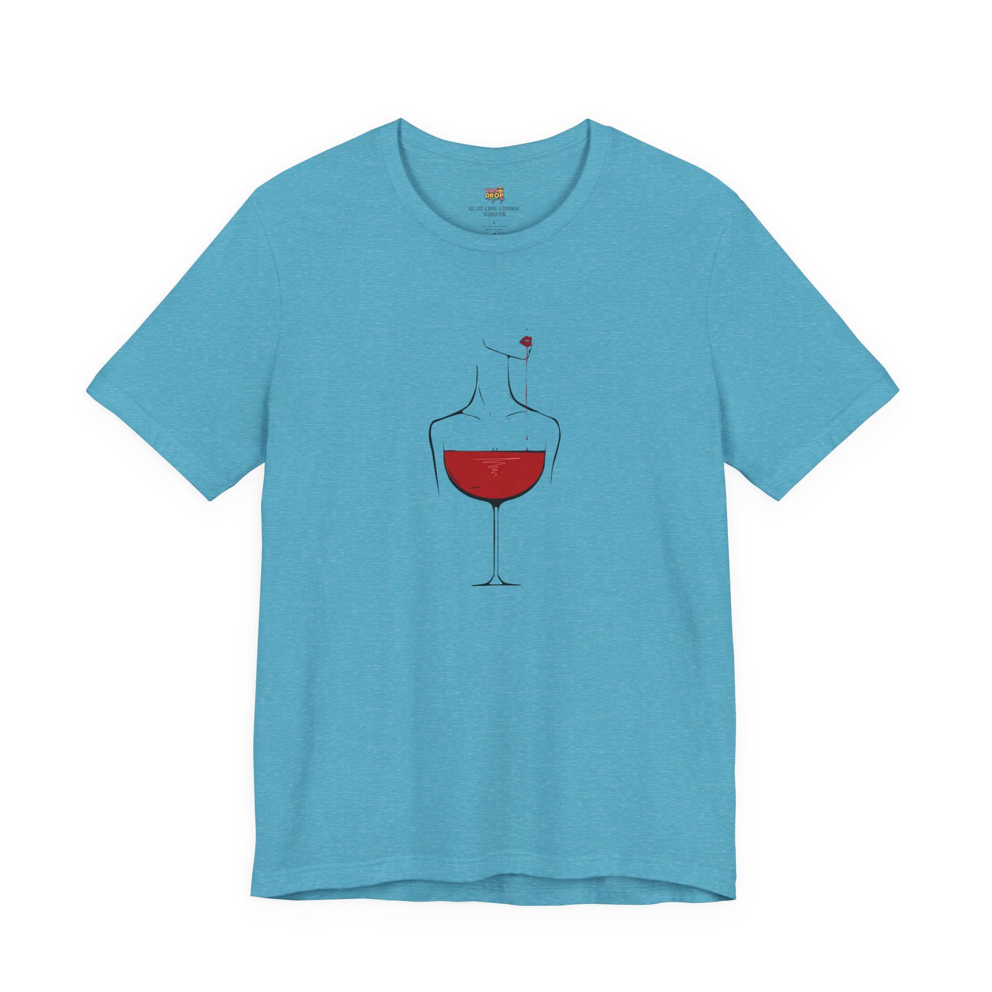 Pour Decisions Premium Graphic Tee – Minimalist Wine Aesthetic Streetwear