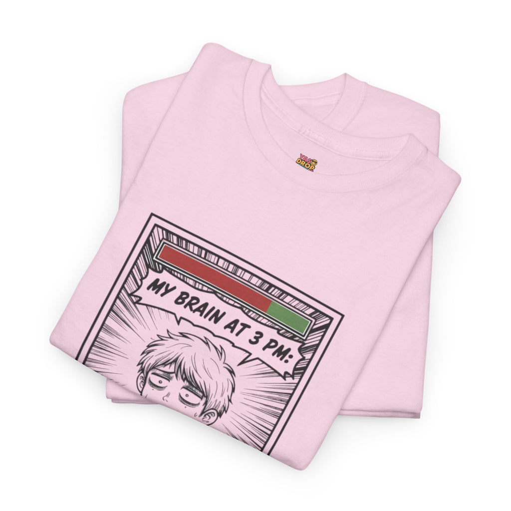 My Brain At 3 PM: Low Power Mode Slump Tee