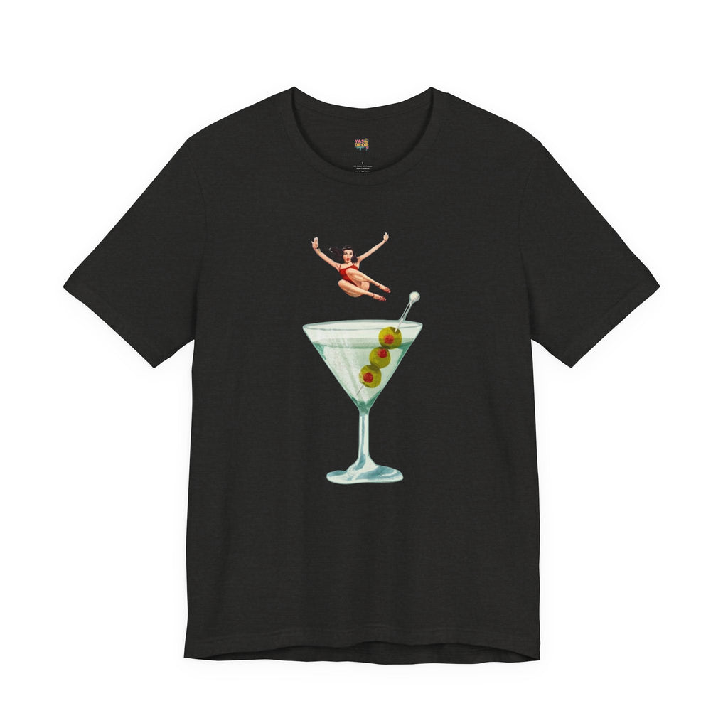 Dirty Martini Girl Graphic Tee - Retro Aesthetic Streetwear T-Shirt