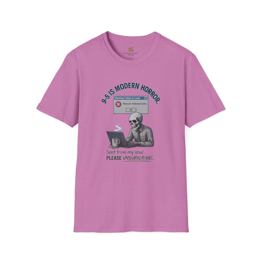 Modern Horror: 9-5 Skeleton Tee