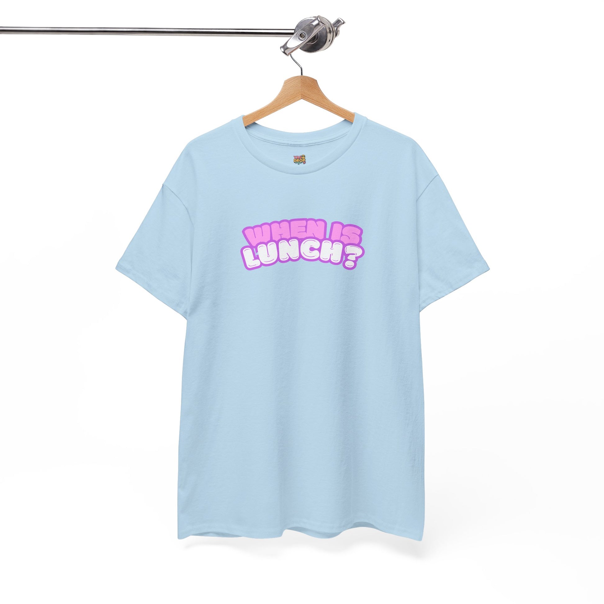 When Is Lunch? - The "Priorities" Heritage T-Shirt