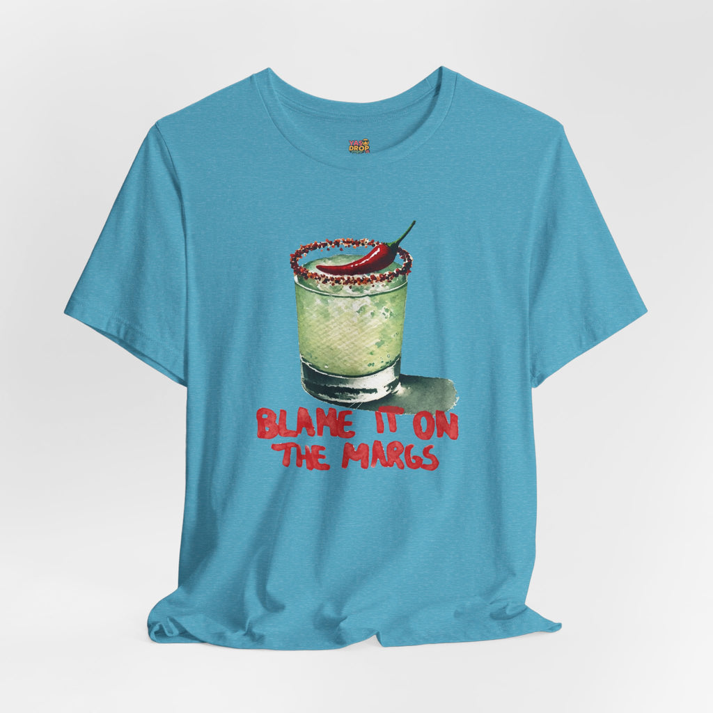 "Blame It On The Margs" Spicy Margarita Graphic Tee - Aesthetic Streetwear
