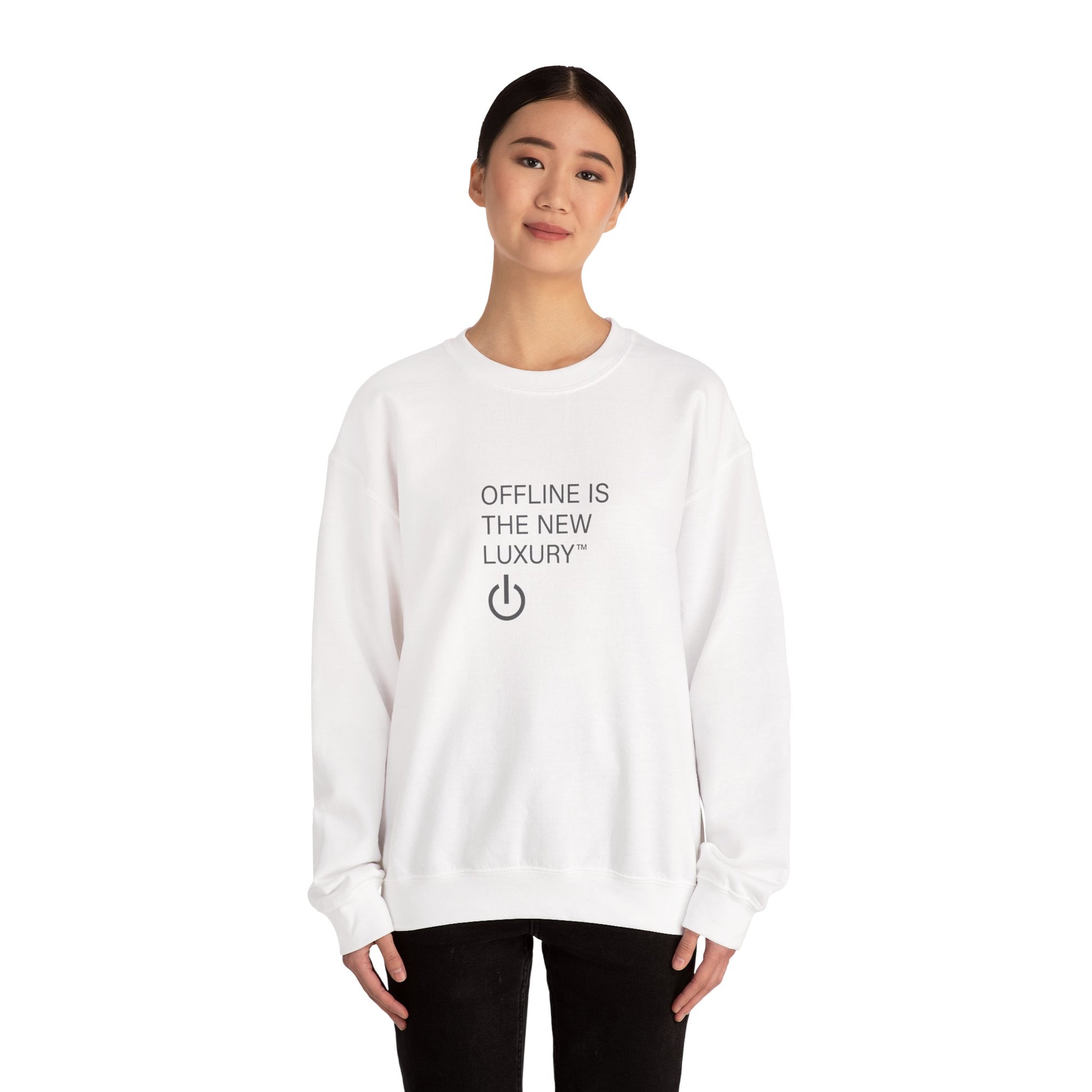 Offline Is The New Luxury Sweatshirt – Minimalist Techwear Statement