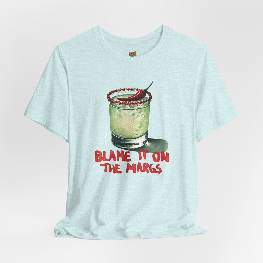 "Blame It On The Margs" Spicy Margarita Graphic Tee - Aesthetic Streetwear