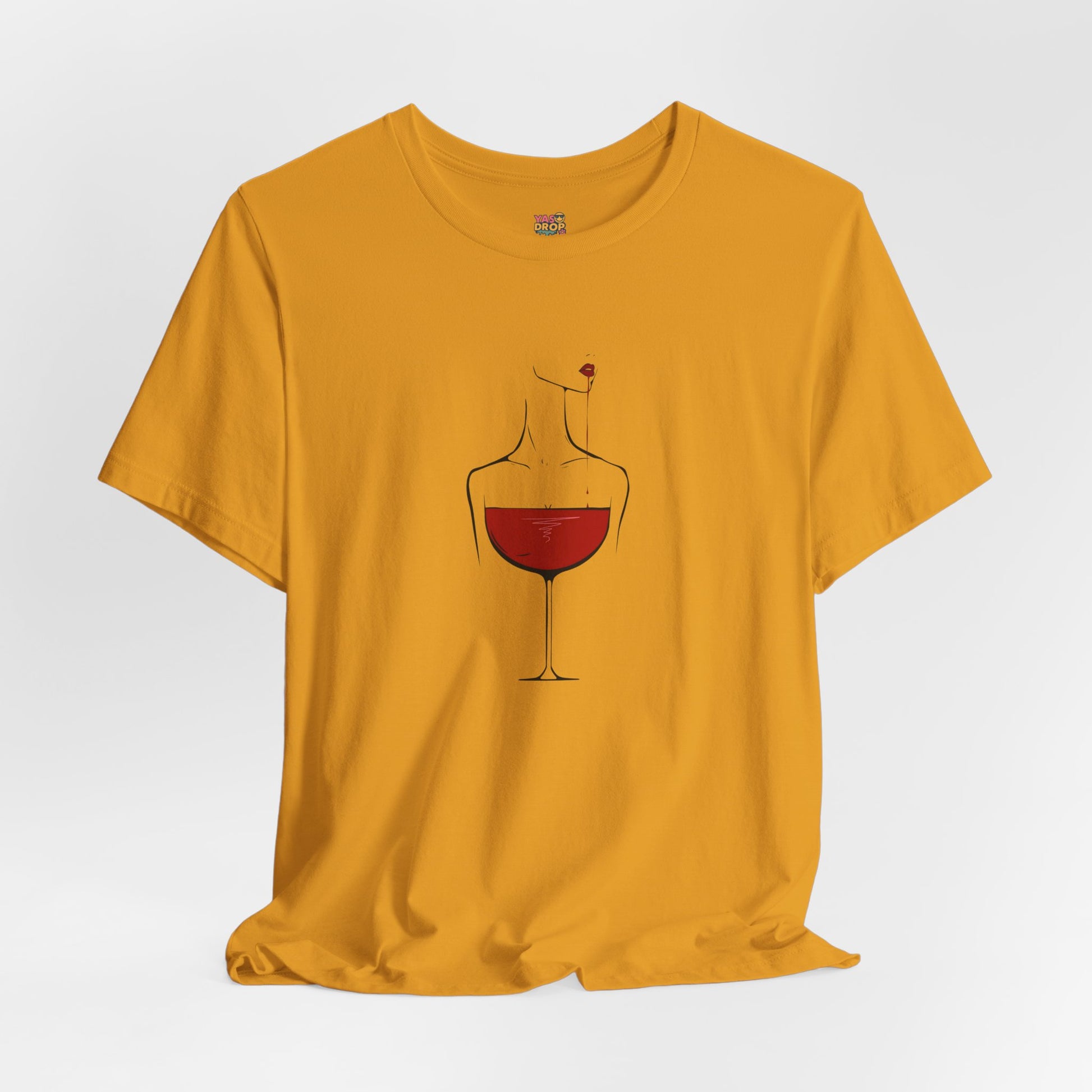 Pour Decisions Premium Graphic Tee – Minimalist Wine Aesthetic Streetwear