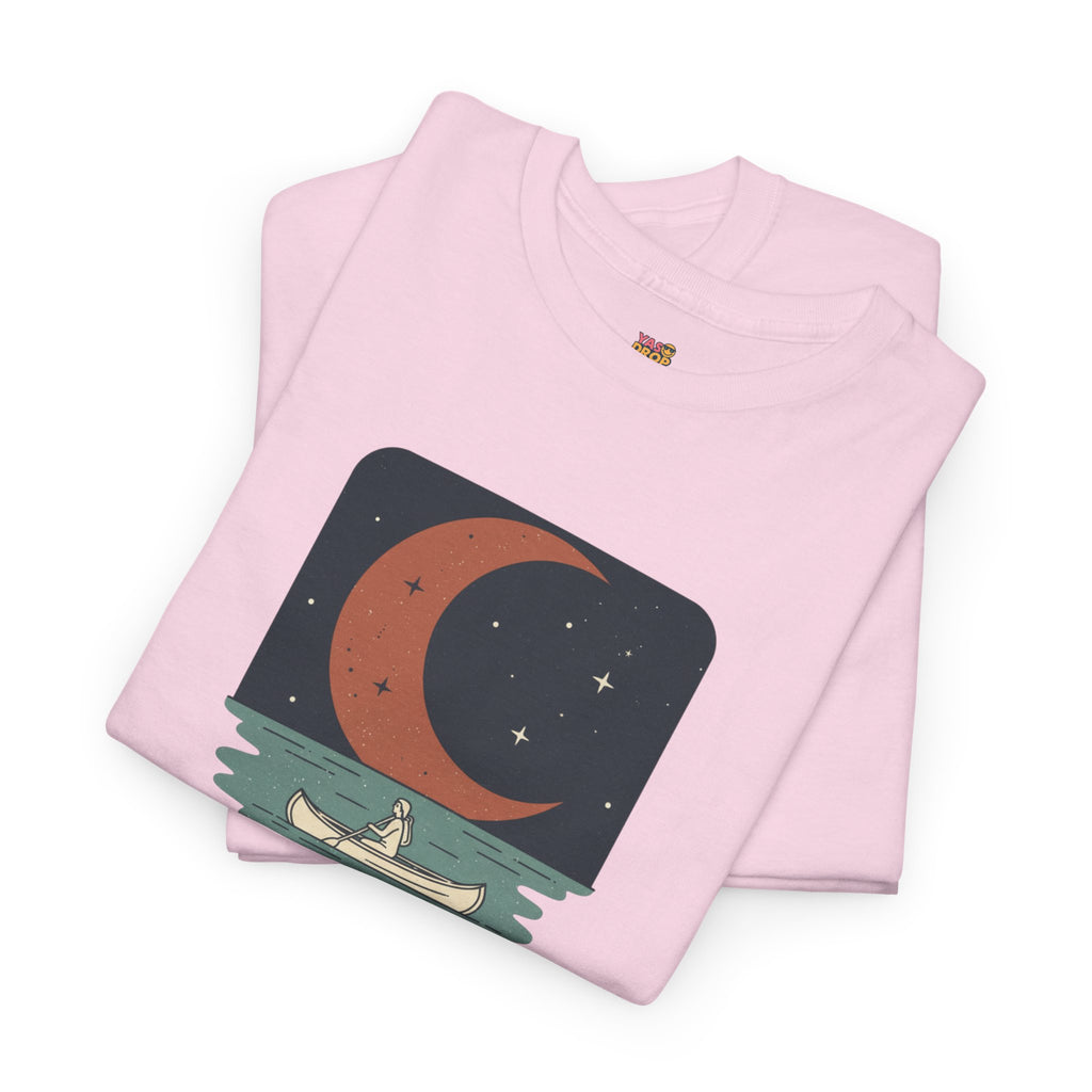 Drift & Dream: Solitude Under the Crescent Moon Tee