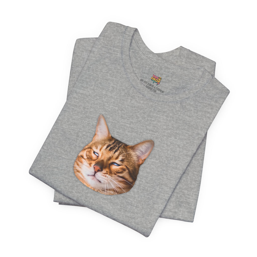 The Judgemental Cat Graphic Tee | Aesthetic Streetwear Top