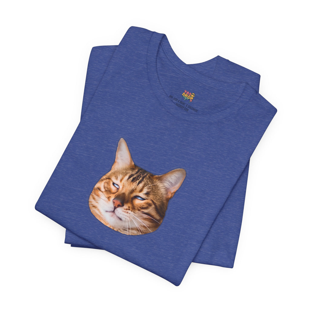 The Judgemental Cat Graphic Tee | Aesthetic Streetwear Top