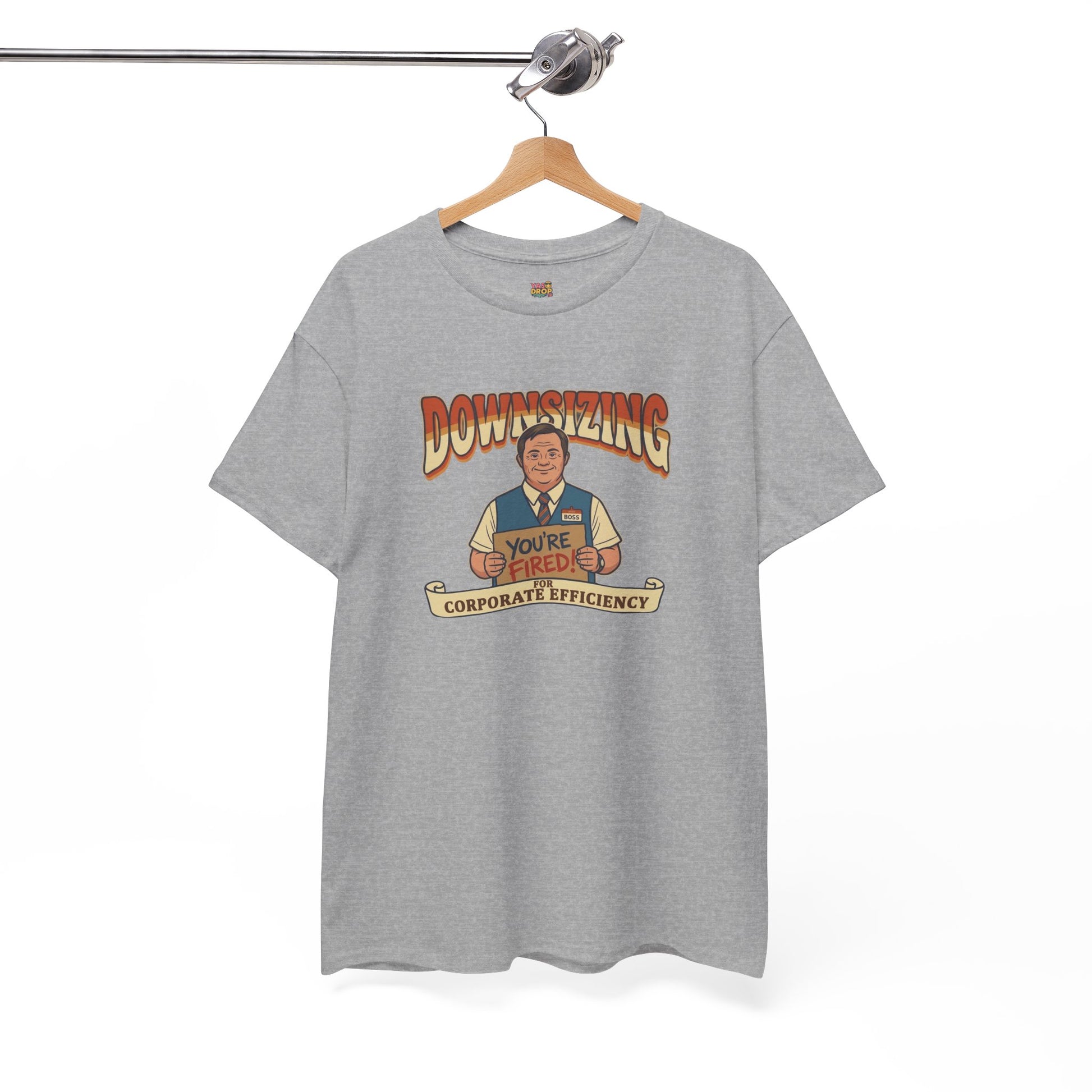 The Great Downsizing Tee - Retro Corporate Meme T-Shirt (iykyk)