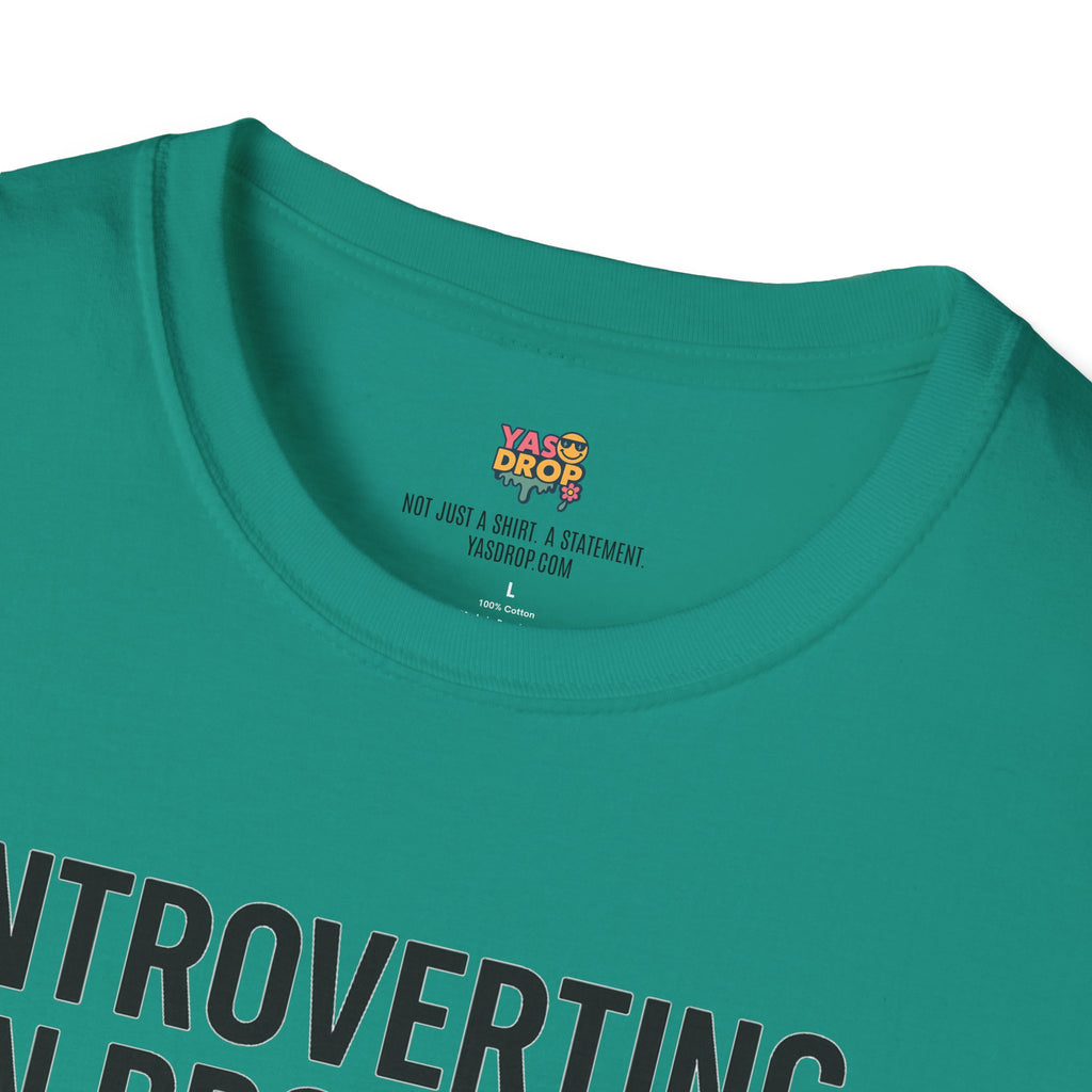 Introverting in Progress – Loading Bar Tee