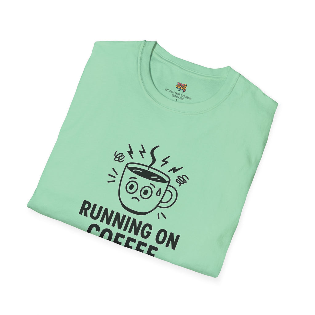 RUNNING ON COFFEE & ANXIETY TEE