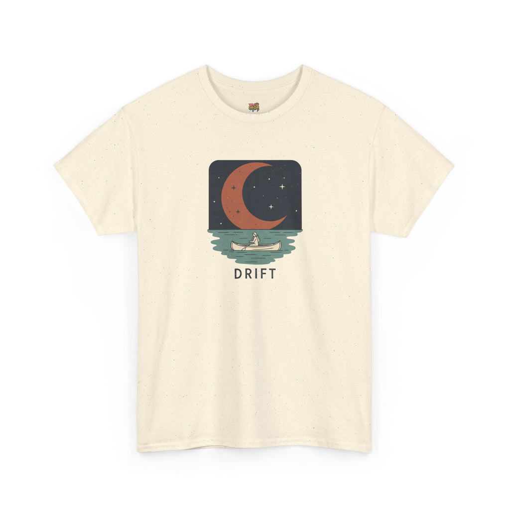 Drift & Dream: Solitude Under the Crescent Moon Tee
